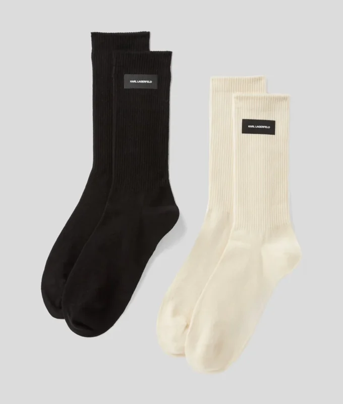 CHAUSSETTES LOGO – LOT DE 2 CHAUSSETTES LOGO – LOT DE 2