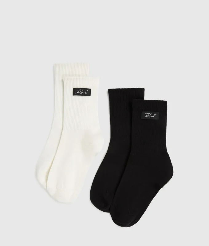 Chaussettes à logo signature – lot de 2