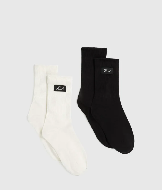 Chaussettes à logo signature – lot de 2