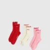 Chaussettes Love Notes – lot de 3 Chaussettes Love Notes – lot de 3