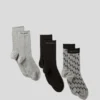 CHAUSSETTES MONOGRAM – LOT DE 3 CHAUSSETTES MONOGRAM – LOT DE 3