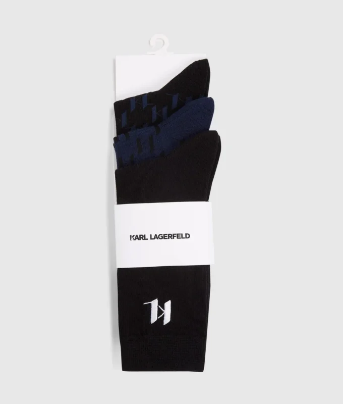 Chaussettes Monogram – lot de 3 Chaussettes Monogram – lot de 3