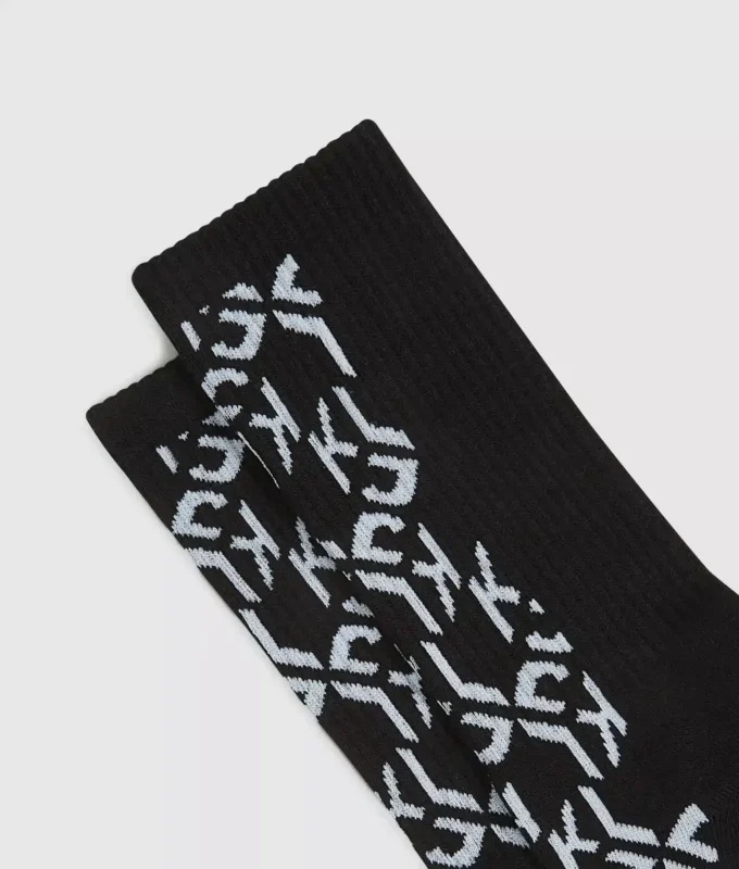 Chaussettes monogrammées – lot de 2 Chaussettes monogrammées – lot de 2