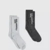 CHAUSSETTES MÉTALLIQUES – LOT DE 2 CHAUSSETTES MÉTALLIQUES – LOT DE 2