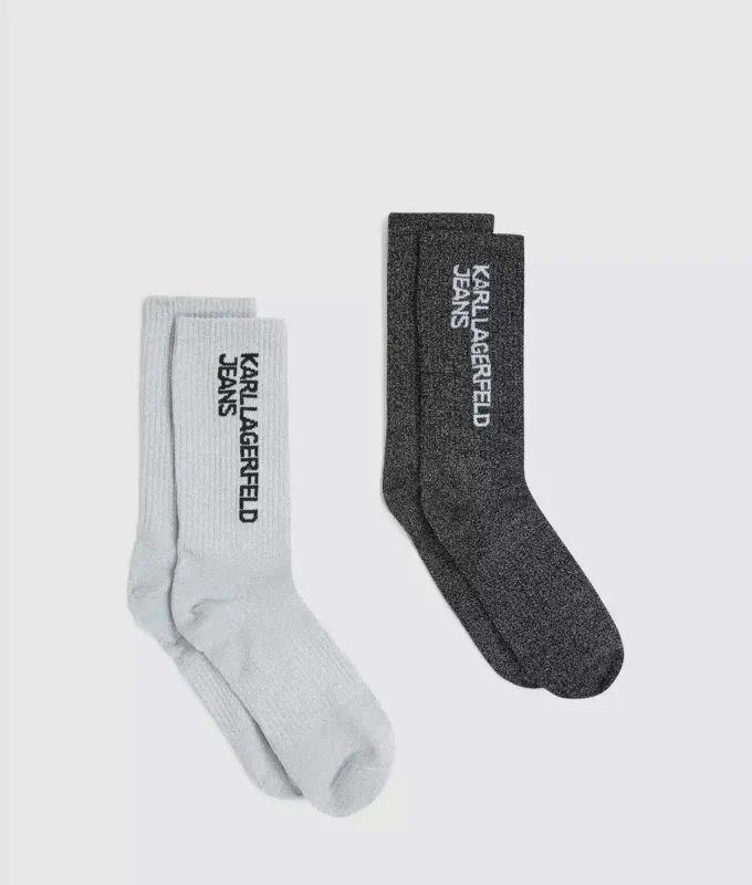 CHAUSSETTES MÉTALLIQUES – LOT DE 2 CHAUSSETTES MÉTALLIQUES – LOT DE 2