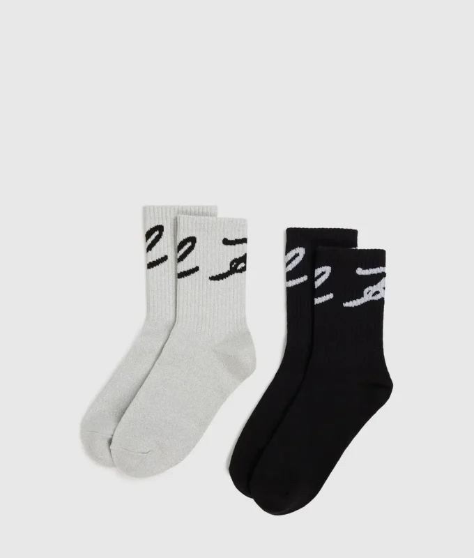 Chaussettes Signature – lot de 2 Chaussettes Signature – lot de 2