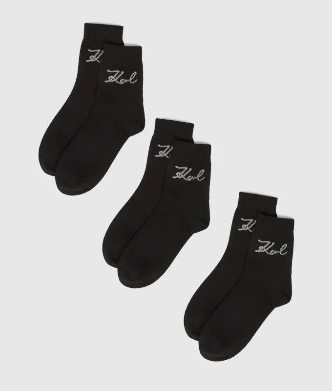 Chaussettes Signature – lot de 3 Chaussettes Signature – lot de 3