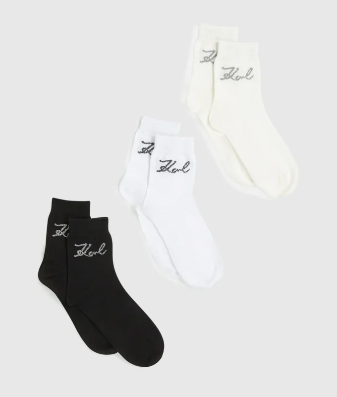 Chaussettes Signature – lot de 3 Chaussettes Signature – lot de 3