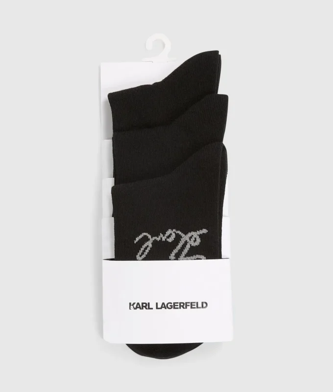 Chaussettes Signature – lot de 3 Chaussettes Signature – lot de 3