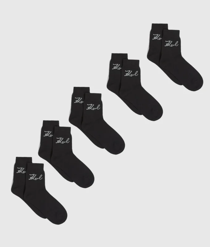 Chaussettes Signature – lot de 5 Chaussettes Signature – lot de 5
