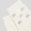 CHAUSSETTES À STRASS K/AUTOGRAPH – LOT DE 2 CHAUSSETTES À STRASS K/AUTOGRAPH – LOT DE 2