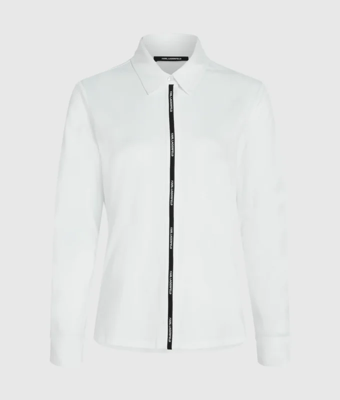 Chemise à bande logo Chemise à bande logo