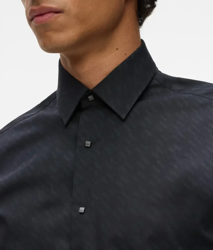 Chemise à boutons carrés Chemise à boutons carrés