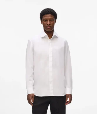 Chemise à col arrondi