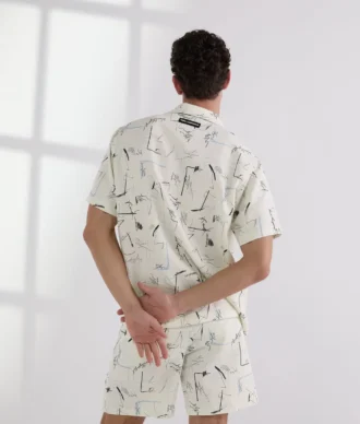 CHEMISE DE BOWLING IMPRIMÉE