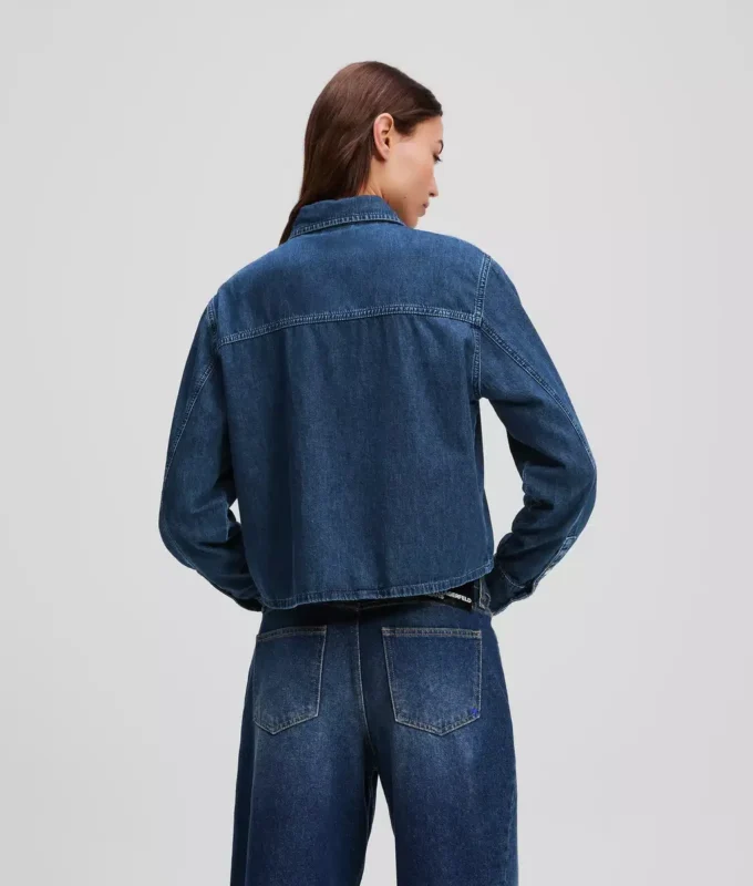 CHEMISE EN DENIM BOXY CHEMISE EN DENIM BOXY