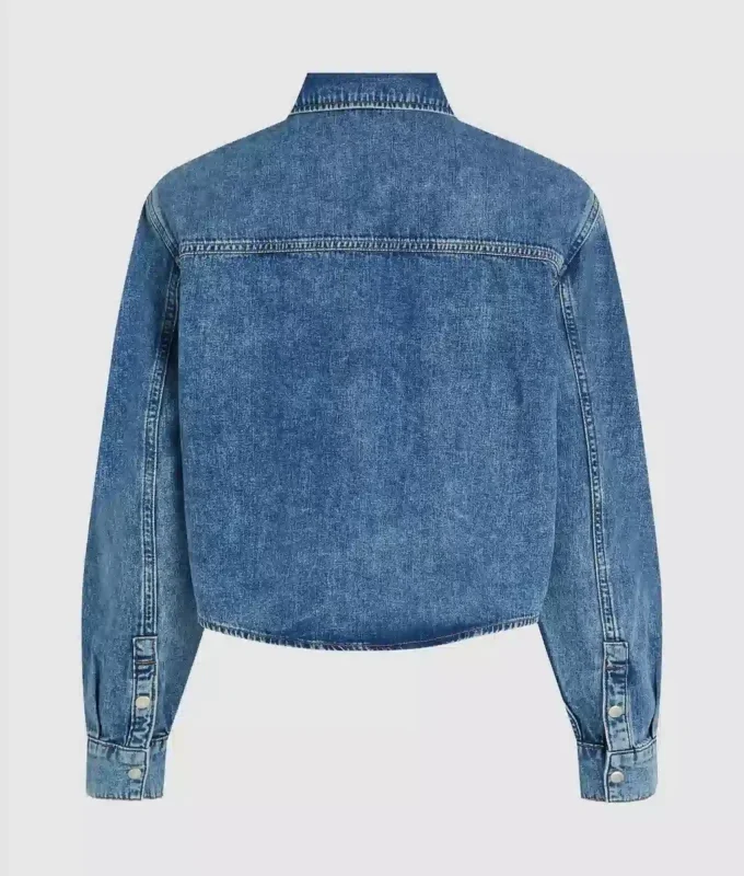 Chemise en denim carrée Chemise en denim carrée