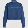 Chemise en denim cloutée