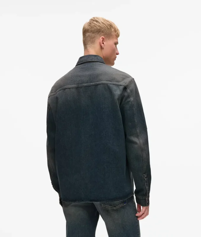 Chemise en denim décontractée Chemise en denim décontractée