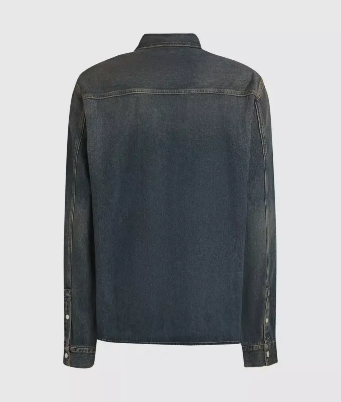 Chemise en denim décontractée Chemise en denim décontractée