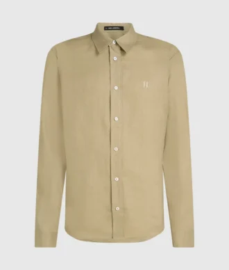 CHEMISE EN LIN MONOGRAM
