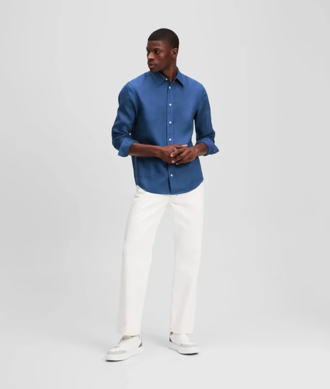CHEMISE EN LIN MONOGRAM CHEMISE EN LIN MONOGRAM