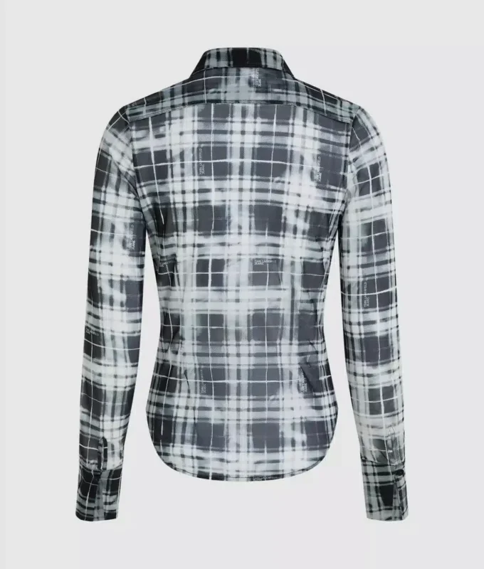 Chemise en maille à carreaux Chemise en maille à carreaux