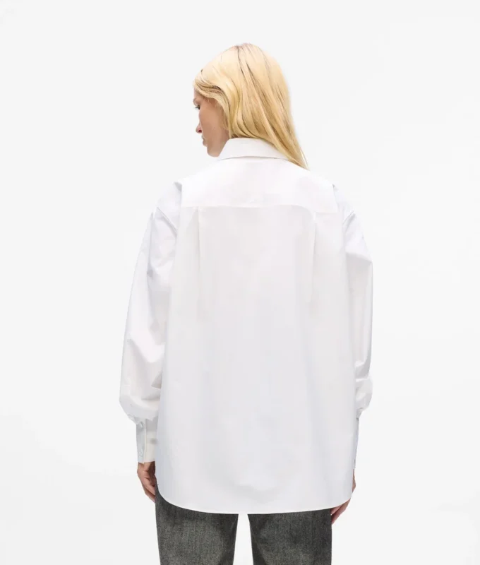 Chemise en popeline Signature