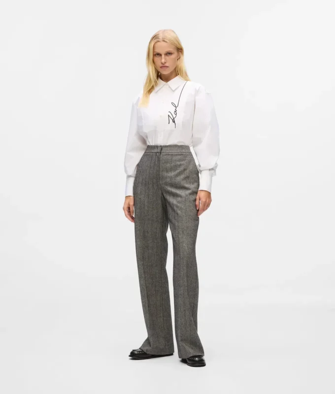 Chemise en popeline Signature