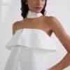 CHEMISE EN POPLIN SANS BRETELLES
