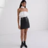 CHEMISE EN POPLIN SANS BRETELLES