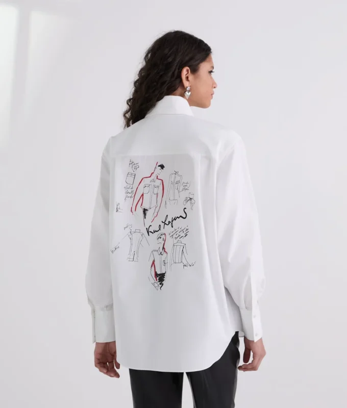 CHEMISE EN POPLINÉE KARL SERIES