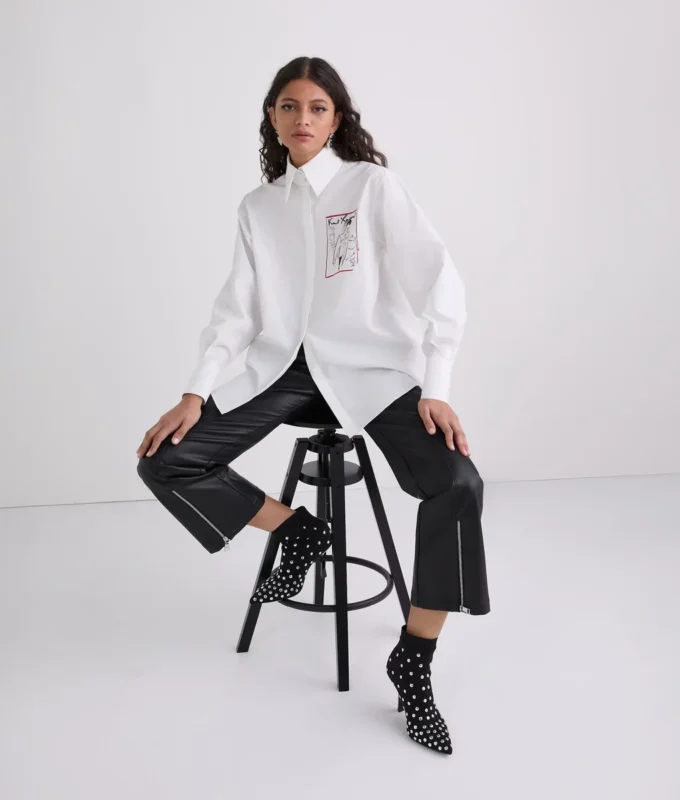 CHEMISE EN POPLINÉE KARL SERIES
