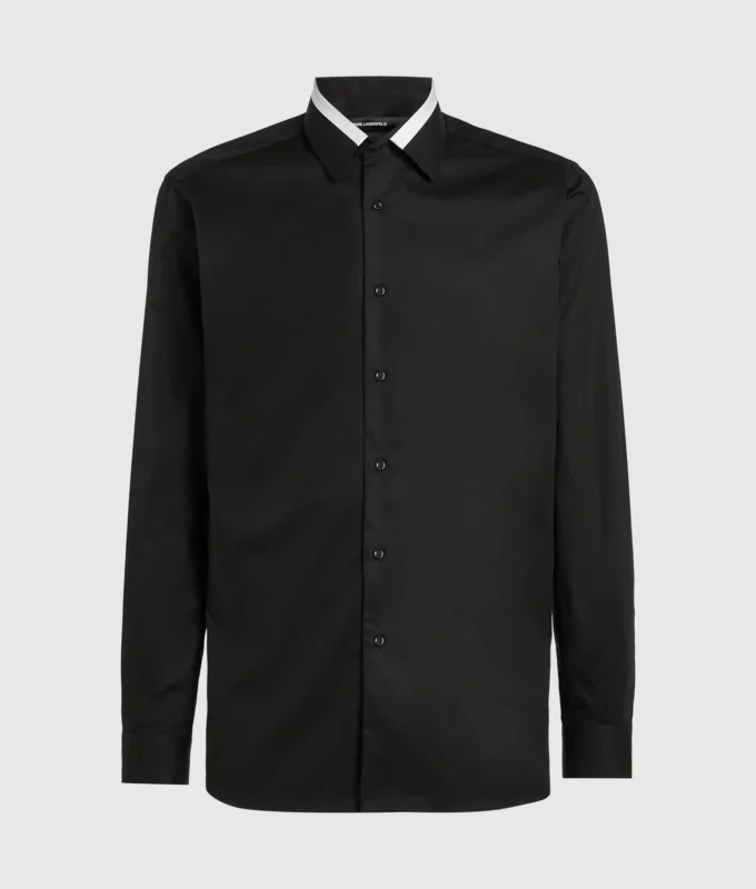 Chemise KL Studio à passepoil contrasté Chemise KL Studio à passepoil contrasté