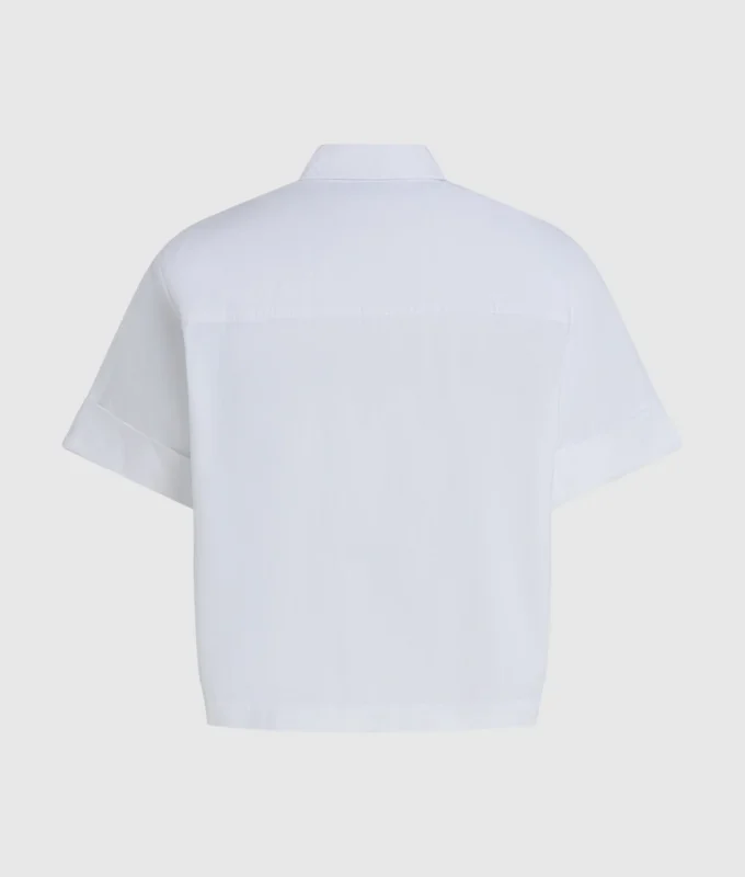 CHEMISE À MANCHES COURTES BOXY CHEMISE À MANCHES COURTES BOXY