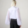 CHEMISE À MANCHES EN SOIE KARL STUDIO CHEMISE À MANCHES EN SOIE KARL STUDIO