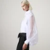 CHEMISE À MANCHES EN SOIE KARL STUDIO CHEMISE À MANCHES EN SOIE KARL STUDIO