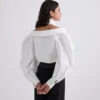 CHEMISE À ÉPAULES DÉNUDÉES CHEMISE À ÉPAULES DÉNUDÉES