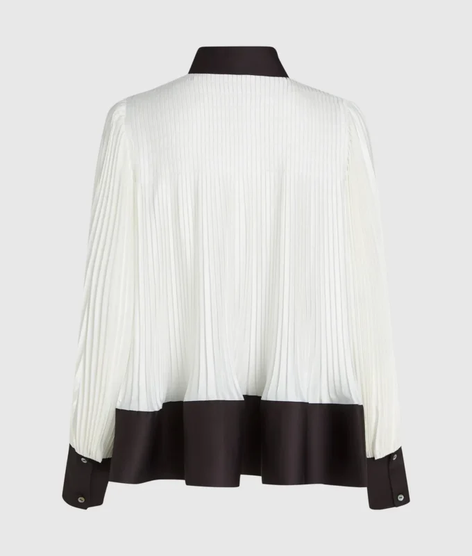 Chemise plissée