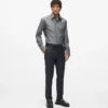 Chemise à poignets en biais Chemise à poignets en biais