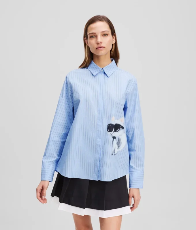 CHEMISE À RAYURES IKON CHOUPETTE CHEMISE À RAYURES IKON CHOUPETTE