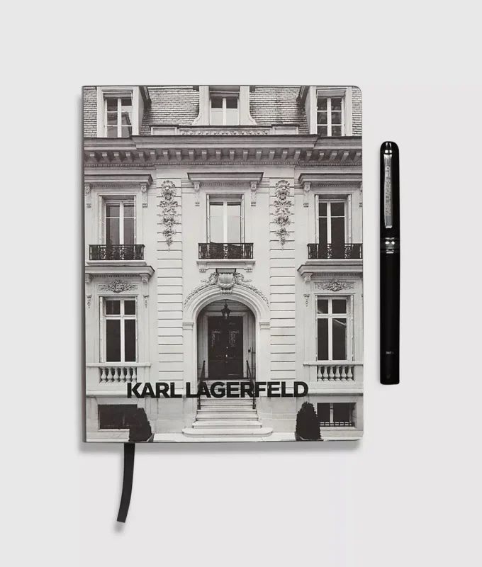 Coffret cadeau cahier et stylo Maison de Karl