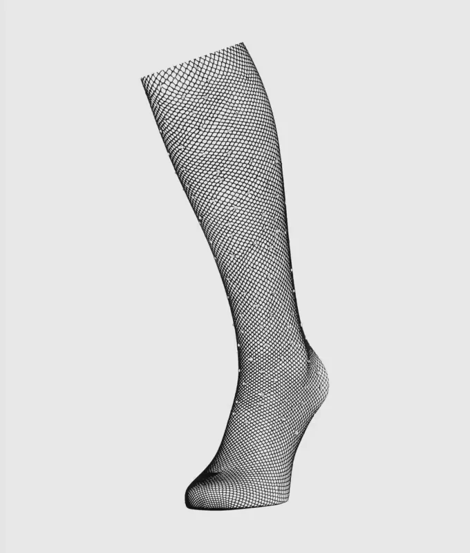 Collants à strass logo Collants à strass logo