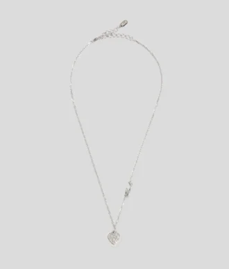 COLLIER AVEC PENDENTIF CŒUR PAVÉ