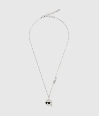 COLLIER À BRELOQUE IKON PAVÉ