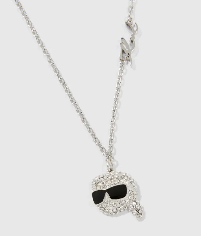 COLLIER À BRELOQUE IKON PAVÉ COLLIER À BRELOQUE IKON PAVÉ