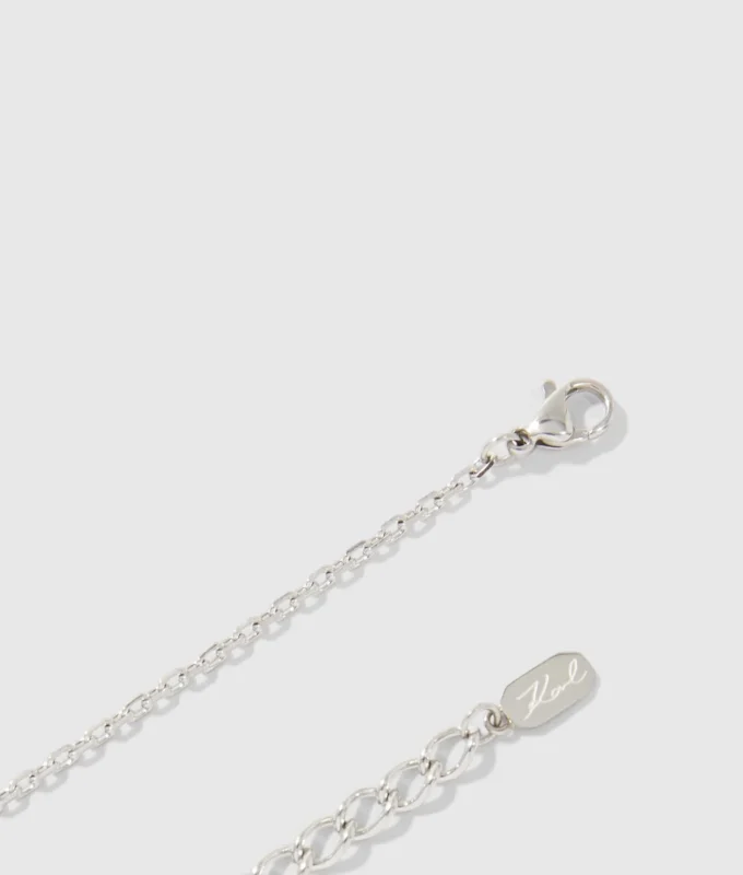 COLLIER À BRELOQUE IKON PAVÉ COLLIER À BRELOQUE IKON PAVÉ