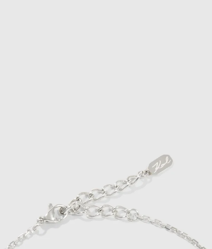 COLLIER À BRELOQUE IKON PAVÉ COLLIER À BRELOQUE IKON PAVÉ