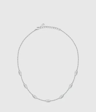 Collier à maillons en cristal