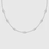 Collier à maillons en cristal Collier à maillons en cristal